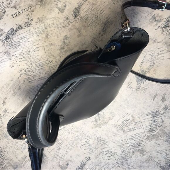 Expressions NYC Vegan Leather Mini Satchel Bucket - Picture 7 of 11